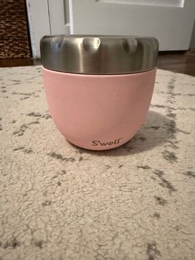 S'well Blush Pink Insulated Food Jar with Stainless Lid